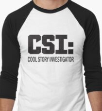Cool Story Investigator Men's Baseball ¾ T-Shirt