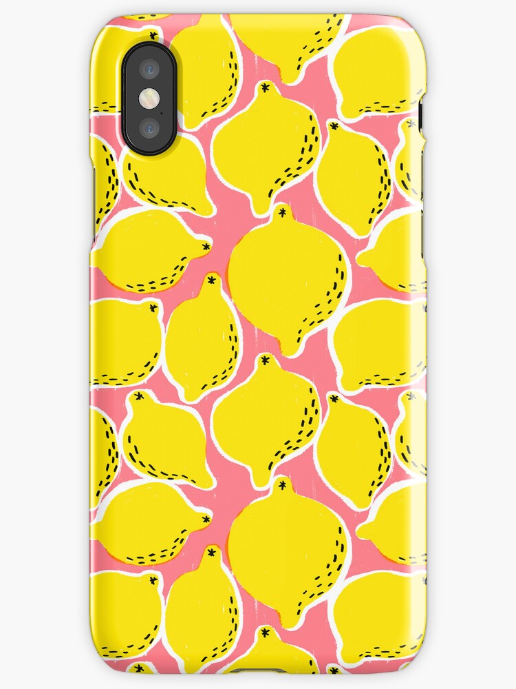 "Lemons" iPhone Cases & Covers by Amy Walters | Redbubble