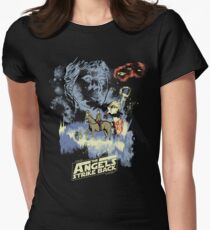 The Angels Strike Back Women's Fitted T-Shirt