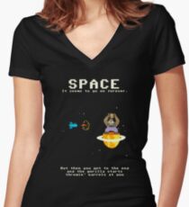 Intro at its best Women's Fitted V-Neck T-Shirt