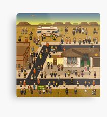 Super Breaking Bad Metal Print