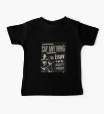 Say Anything Early Rarities Tour Shirt Baby Tee