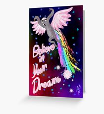 Believe In Your Dreams Sloth Greeting Card