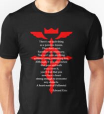 Fullmetal Herz rot Unisex T-Shirt