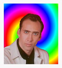 Nicolas Cage's Mind Photographic Print