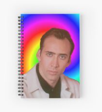 Nicolas Cages Verstand Spiralblock