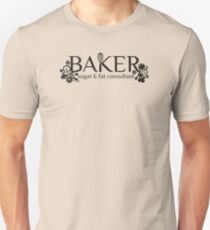 Baker sugar and fat consultant funny baking t-shirt Unisex T-Shirt