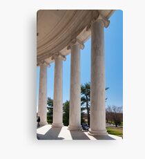 ionic architectural columns Canvas Print