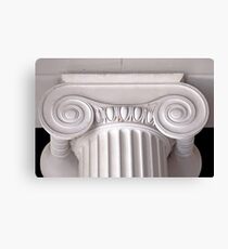 ionic architectural column Canvas Print