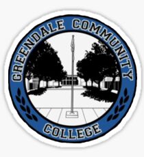 Greendale Community College Logo Sticker