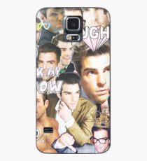 zachary quinto collage Hülle & Klebefolie für Samsung Galaxy