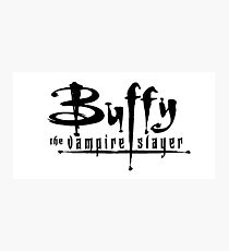 Buffy the Vampire Slayer Photographic Print