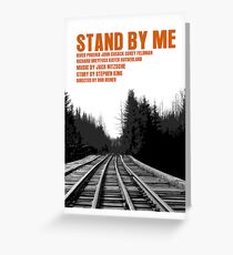 Stand By Me Movie Poster Greeting Card