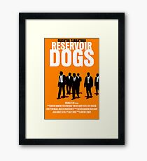 Reservoir Dogs Movie Poster Framed Print