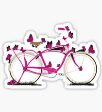 Butterfly Bicycle Sticker