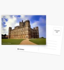 Downton Abbey Digital Art Postcards