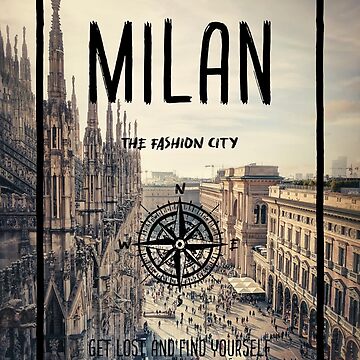 Milan Italy poster print – Paradise Posters