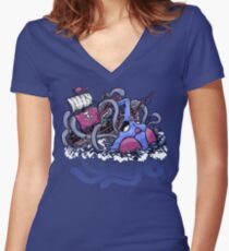 A Cruel Fate Women's Fitted V-Neck T-Shirt