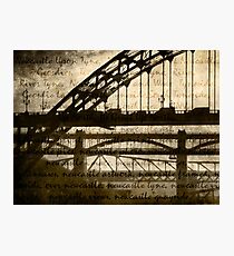 Newcastle Keywords Photographic Print
