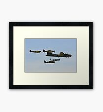 Sally B and 'Eagle Squadron' Framed Print