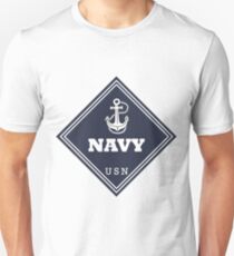 WW2 American Navy Shipping Placard Slim Fit T-Shirt