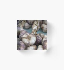 Garlic Acrylic Block