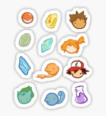 Kanto Stickers Sticker