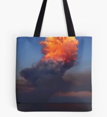 Fire Cloud - Hastings Westernport Bay Tote Bag