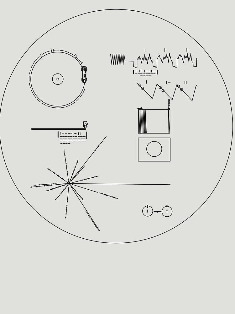 voyager golden record shirt