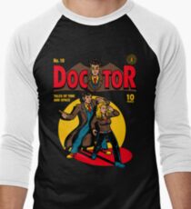 Doctor Comic Men's Baseball ¾ T-Shirt