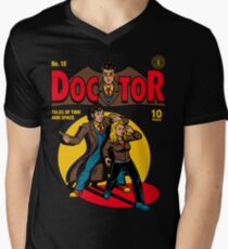Doctor Comic Men's V-Neck T-Shirt