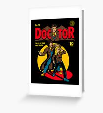 Doctor Comic Greeting Card