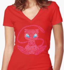 Mew Women's Fitted V-Neck T-Shirt