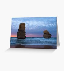 Ocean Pillars Greeting Card