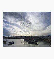 Over the yard arm. Photographic Print