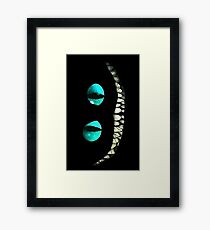 Cat Smile Framed Print