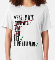 Camiseta ajustada Formas de ganar