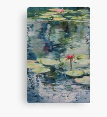 Nymph Echo, watercolor on paper Canvas Print