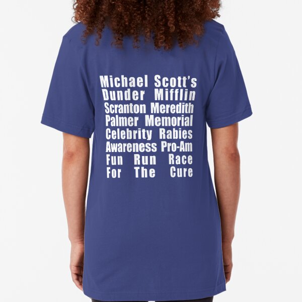 michael scott's fun run shirt