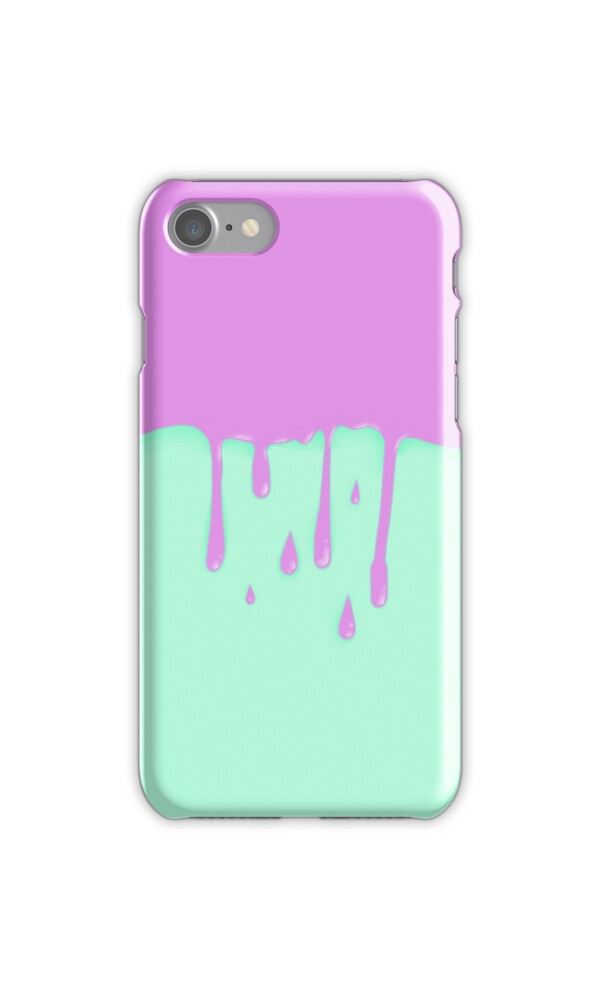 "Pastel Goth Drip Phone Case" iPhone Cases & Skins by HONNUH Redbubble