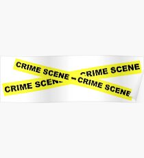 Crime Scene Tape Poster