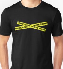 Crime Scene Tape Unisex T-Shirt