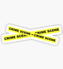 Crime Scene Tape Sticker