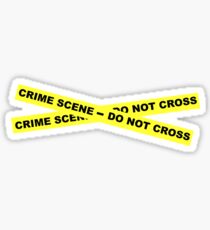 Crime Scene - Do Not Cross Sticker