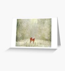 Caught In A Storm Greeting Card