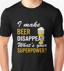 I Make Beer Disappear Slim Fit T-Shirt