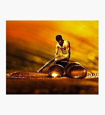 Glass and Bronze Photographic Print
