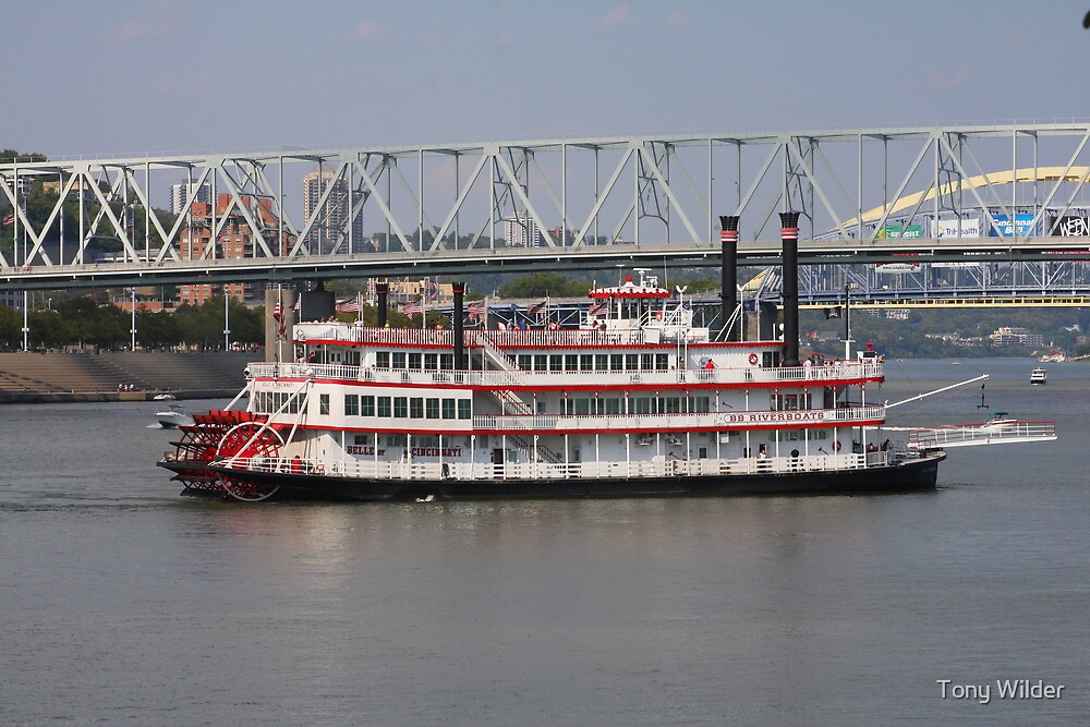 "Belle Of Cincinnati - BB Riverboats" By Tony Wilder | Redbubble