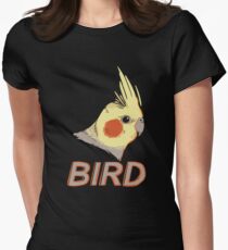BIRD - Cockatiel Women's Fitted T-Shirt