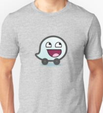 Awesome Waze Face - Boy Slim Fit T-Shirt